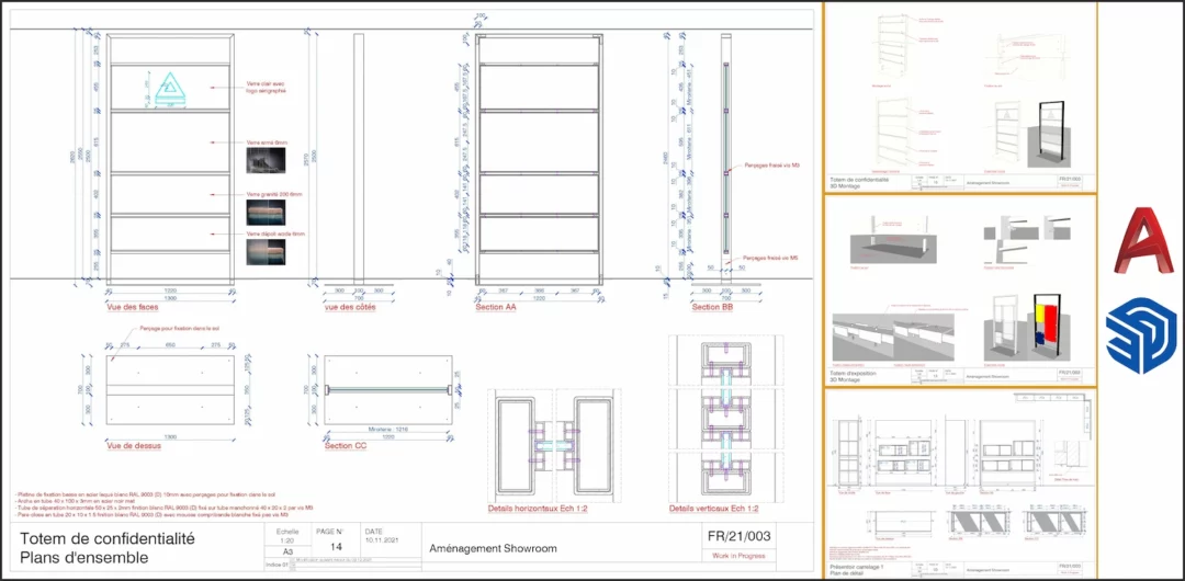 Kaufman & Broad – Aménagement du showroom
