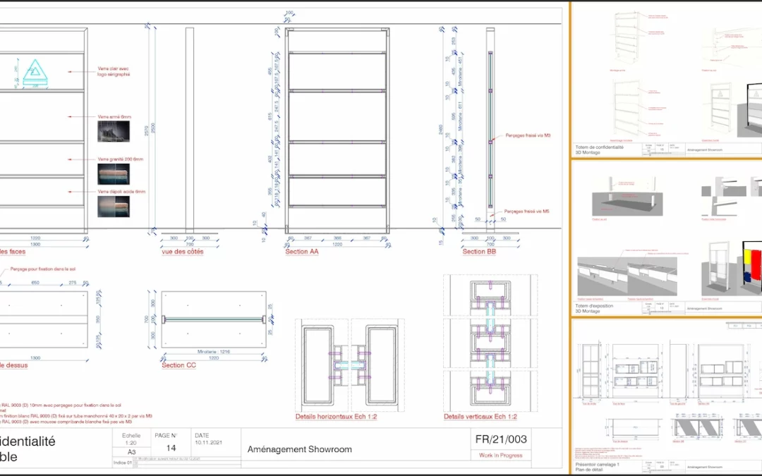 Kaufman & Broad – Aménagement du showroom