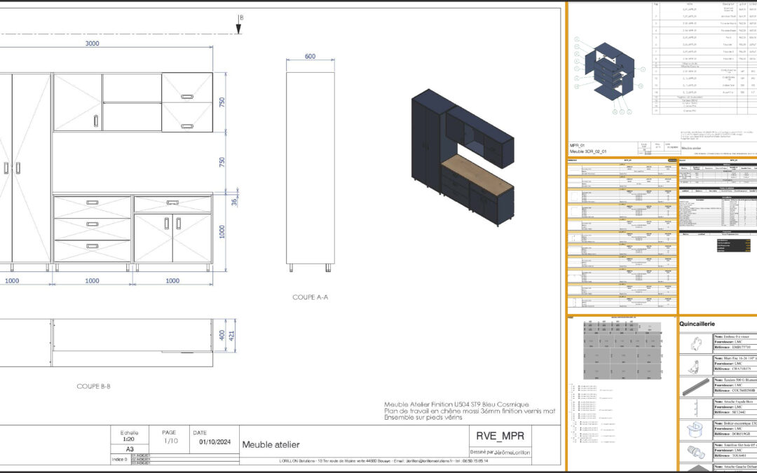 3D REFIT – Meuble Atelier
