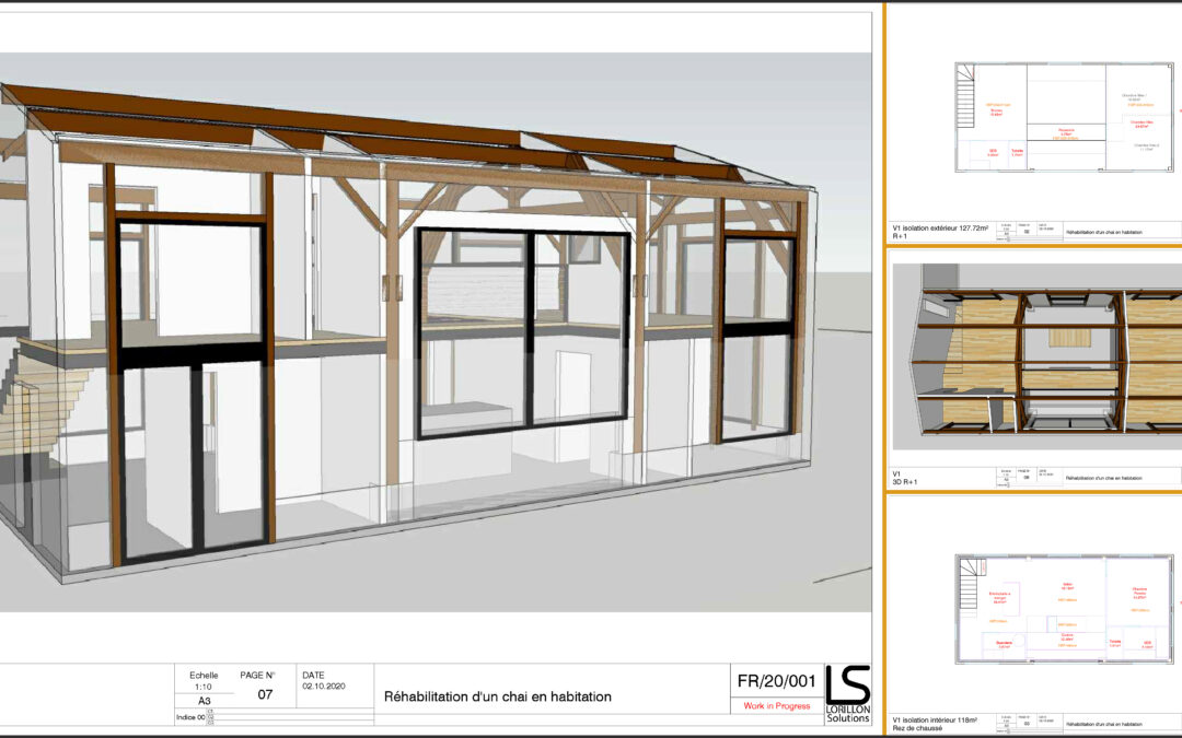 Projet Particulier – Aménagement d’un chai en habitation